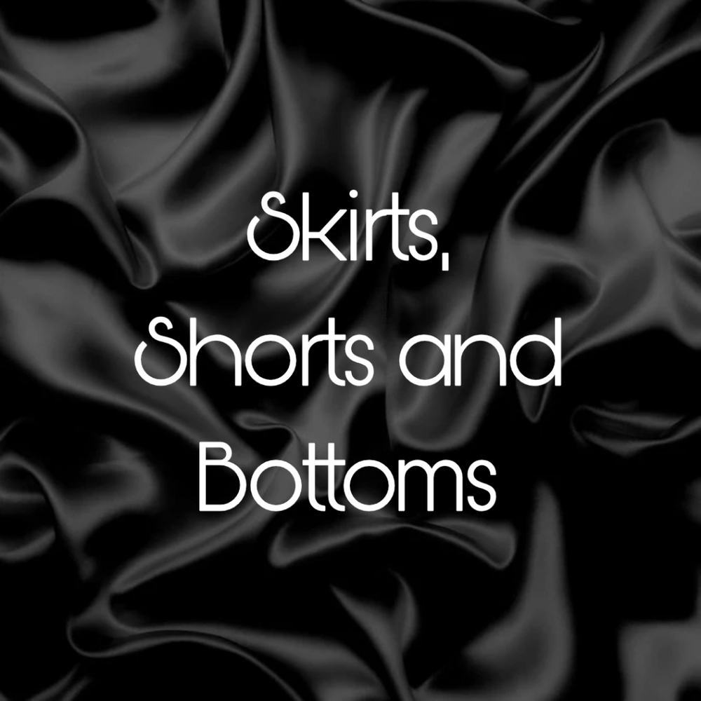 Skirts, Shorts, And Bottoms